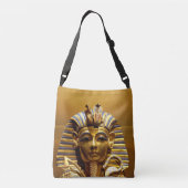 Egyptische koning Tut Crossbody Tas (Achterkant)