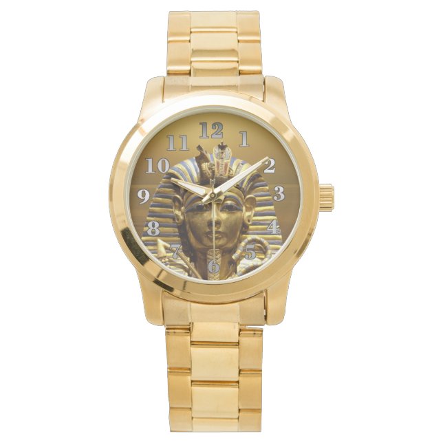 Egyptische koning Tut Horloge (Voorkant)
