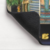 Egyptische koning tut mousepad muismat (Hoek)