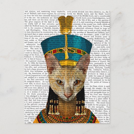 Egyptische koningin Cat Briefkaart (Voorkant)