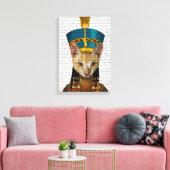 Egyptische koningin Cat Canvas Afdruk (Insitu (Woonkamer))