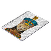 Egyptische koningin Cat Notitieboek (Linkerzijde)