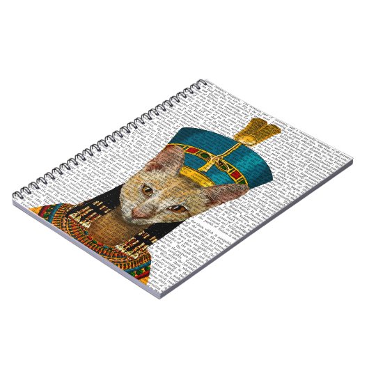 Egyptische koningin Cat Notitieboek (Linkerzijde)