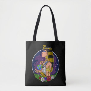 Egyptische koningin Cleopatra Tote Bag