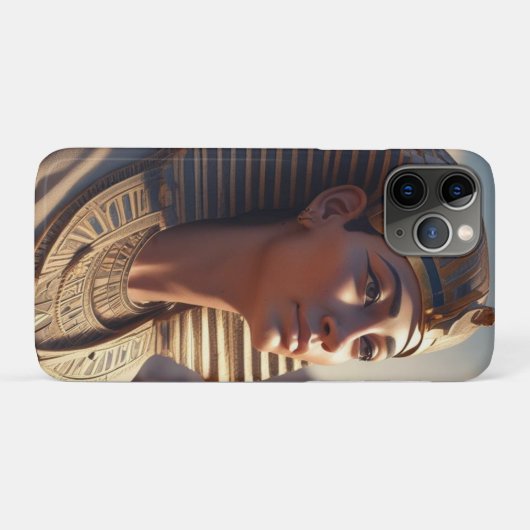 Egyptische koningin iphone/ipad geval Case-Mate iPhone case (Achterkant (horizontaal))