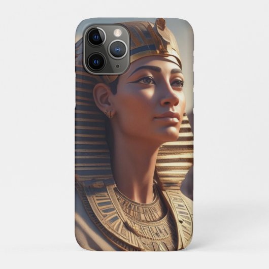 Egyptische koningin iphone/ipad geval Case-Mate iPhone case (Achterkant)