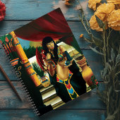 Egyptische koningin kat draak planner