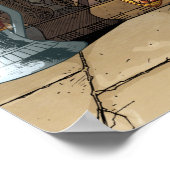 Egyptische koningin met Panther Poster (Hoek)