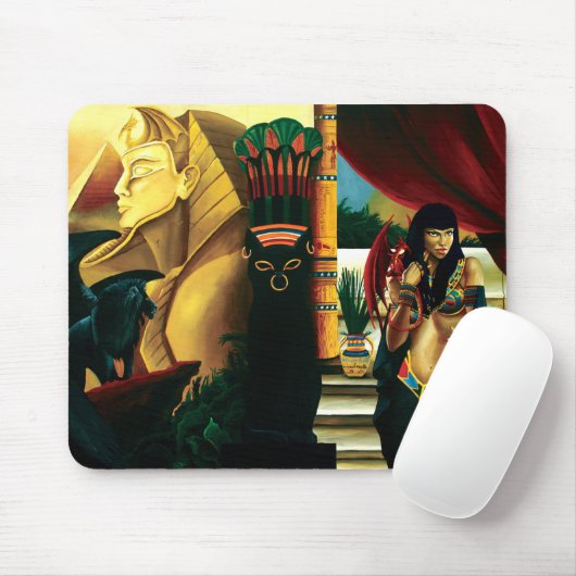 Egyptische koningin muismat (Met muis)