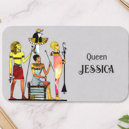 Egyptische Koningin Naambordje Geschenk Gepersonal Naamplaatje