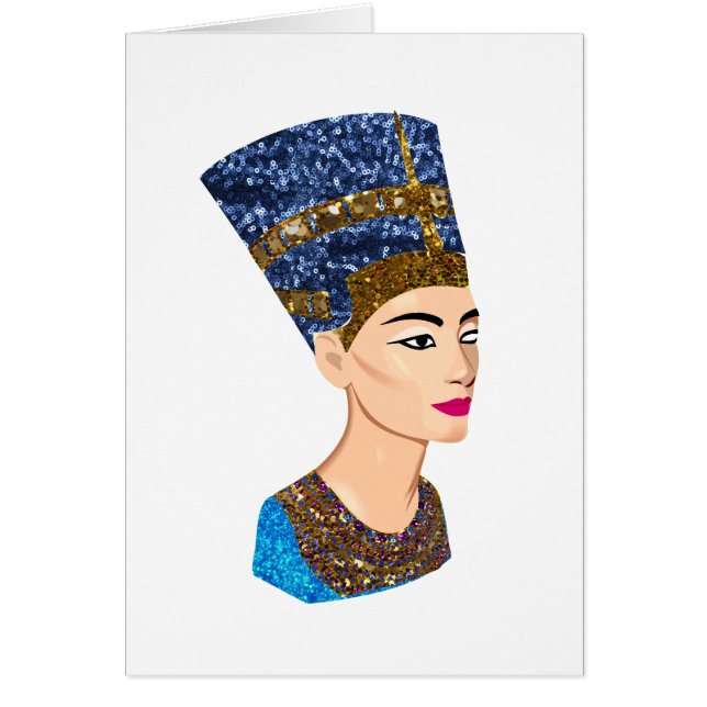 egyptische koningin nefertiti (Voorkant)