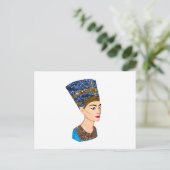 egyptische koningin nefertiti briefkaart (Staand voorkant)