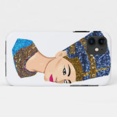egyptische koningin nefertiti Case-Mate iPhone case (Achterkant (horizontaal))