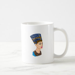 egyptische koningin nefertiti koffiemok