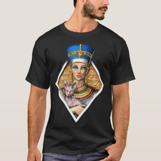 Egyptische koningin Nefertiti T-shirt