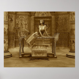Egyptische koningin poster