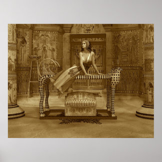 Egyptische koningin poster
