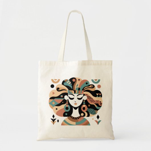 Egyptische koningin tote bag (Voorkant)