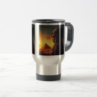 Egyptische koningin Travel/Commuter Mok, 15 oz