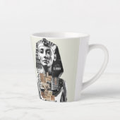 Egyptische kunst #beschaving latte mok (Rechts)