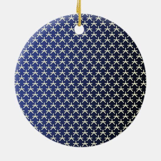 Egyptische Kunst in een nieuw licht Keramisch Ornament (Achterkant)