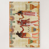 Egyptische kunst legpuzzel (Verticaal)