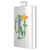 Egyptische kunst met Lotus Flower Flacon (Links)