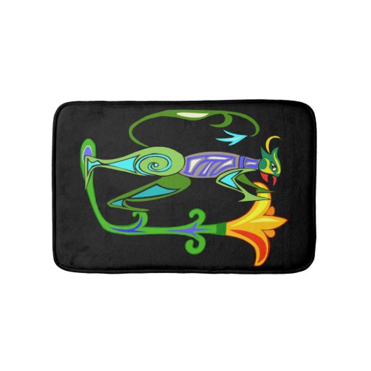 Egyptische kunst met lotusbloem badmat (Voorkant)