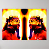 Egyptische kunst poster (Voorkant)
