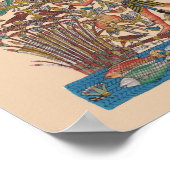 Egyptische kunst poster (Hoek)