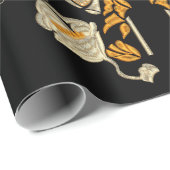 Egyptische kunst traditionele gouden grens creëer cadeaupapier (Rol Hoek)