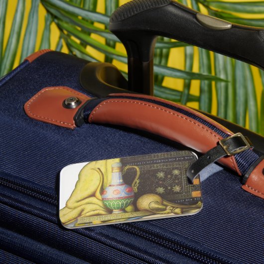 Egyptische kunstvoorwerpen: Geheim van de farao's Bagagelabel (Voorkant Insitu 3)