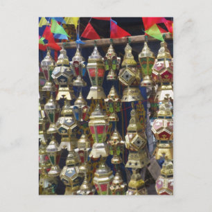 Egyptische lampionnen briefkaart