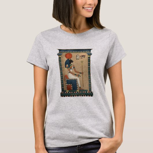 Egyptische leeuwenkastet T-Shirt (Voorkant)