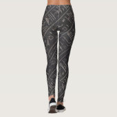 Egyptische Leggings voor vrouwen (Achterkant)