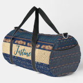 Egyptische Lotus Scarab hiërogliefen gepersonalise Plunjezak (Rechterhoek)