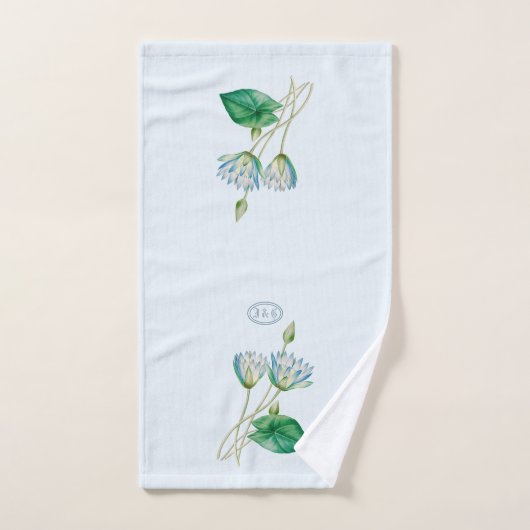  Egyptische lotusbloem Bad Handdoek (Handdoek)