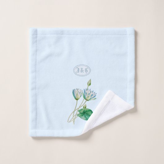  Egyptische lotusbloem Bad Handdoek (Wasdoekje)