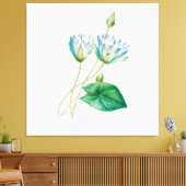  Egyptische lotusbloem Canvas Afdruk (Insitu (Woonkamer))