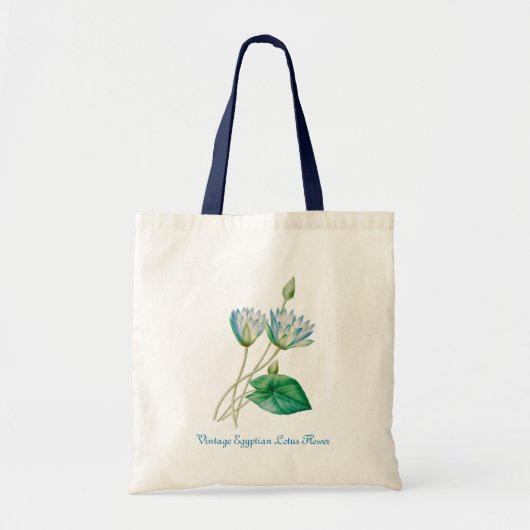  Egyptische lotusbloem Tote Bag (Voorkant)