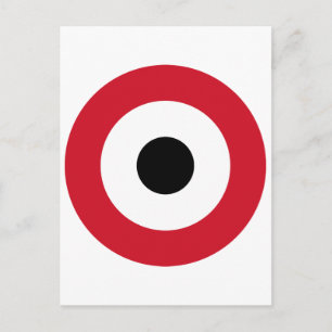 Egyptische luchtmacht Roundel Briefkaart