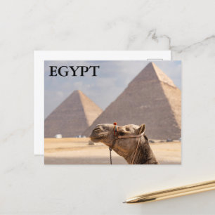 Egyptische  luchtreisadvertentie briefkaart