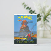  Egyptische luchtreisreclame Briefkaart (Staand voorkant)