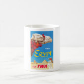 Egyptische luchtreisreclame Koffiemok (Center)