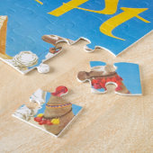  Egyptische luchtreisreclame Legpuzzel (Zijkant)