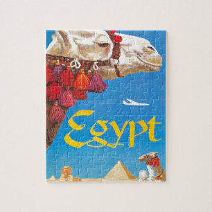  Egyptische luchtreisreclame Legpuzzel