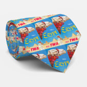  Egyptische luchtreisreclame Stropdas (Opgerold)