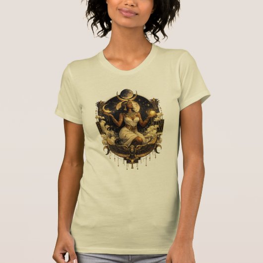 EGYPTISCHE MAANGODIN T-SHIRT (Voorkant)