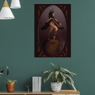 Egyptische MAAT - Anime Stijl Poster