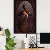 Egyptische MAAT - Anime Stijl Poster (Thuiskantoor)